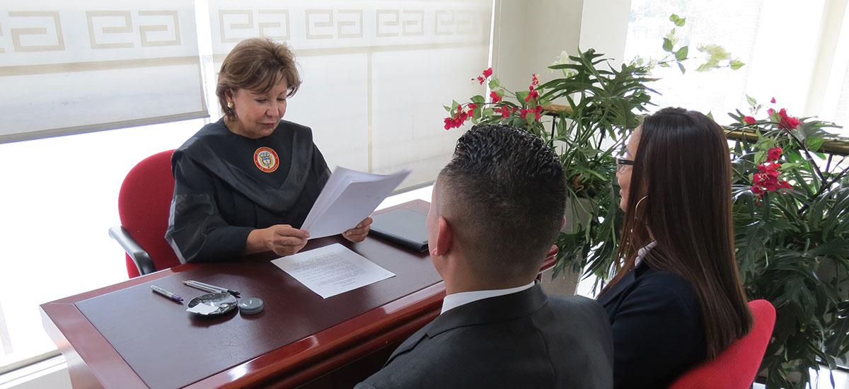 Matrimonio Civil en la Notaría 69 de Bogotá